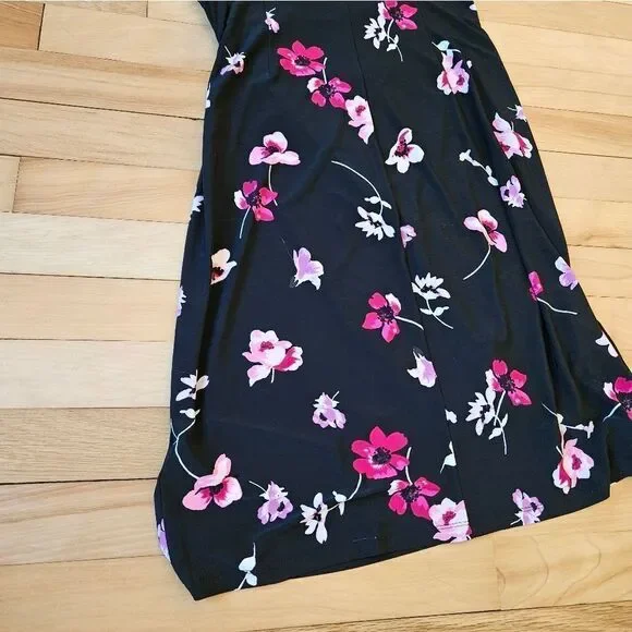Vintage Lauren Ralph Lauren Floral Stretchy Dress - Picture 8 of 8